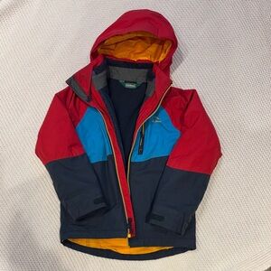 L.L. Bean Kids' Fleece-Lined 3-in-1 Jacket